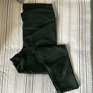 Old Navy Forest Green Fleece-lined Leggings